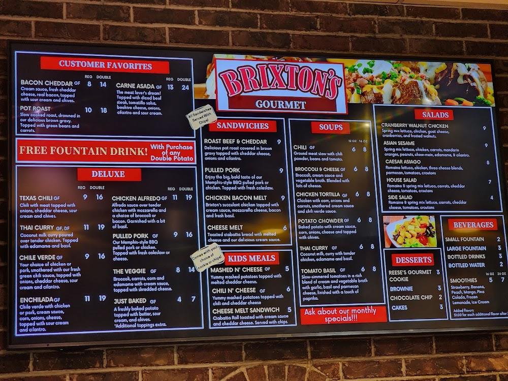 Brixton's Menu image 1